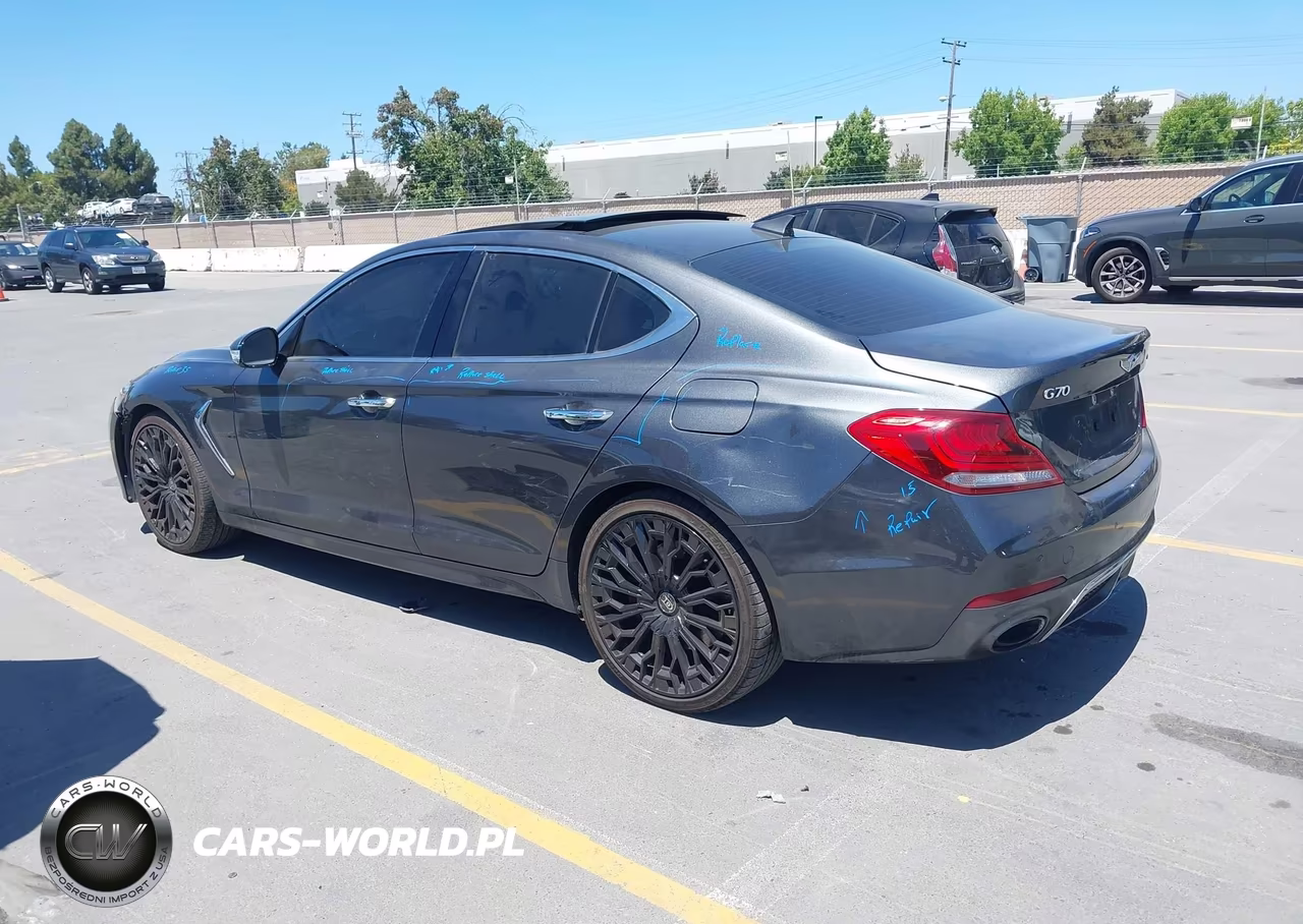 2019 Genesis G70 3.3T Advanced VIN:KMTG34LE0KU034716 - 3