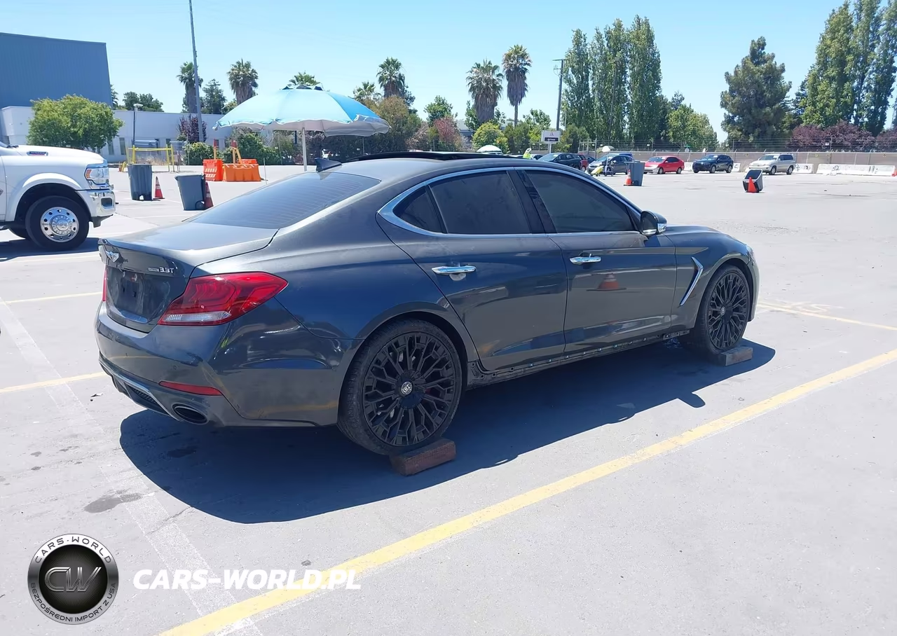 2019 Genesis G70 3.3T Advanced VIN:KMTG34LE0KU034716 - 4