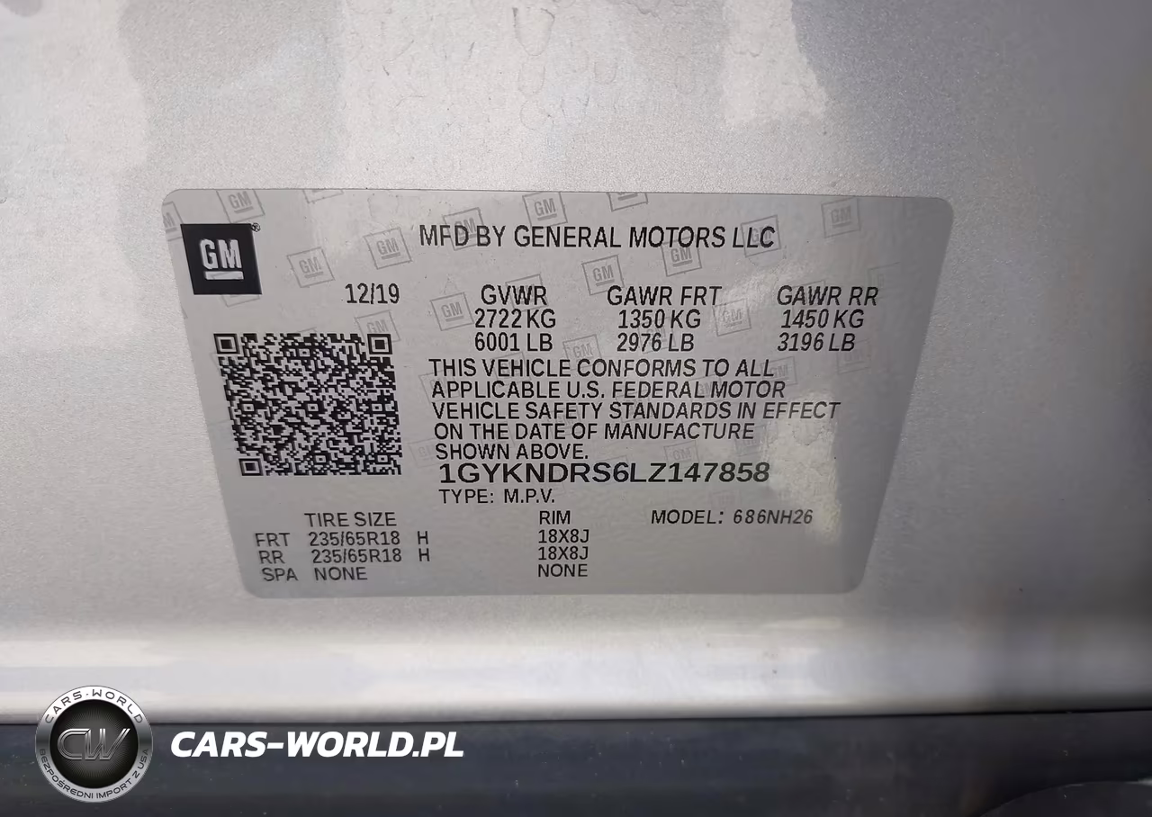 2020 Cadillac Xt5 Awd Premium Luxury VIN:1GYKNDRS6LZ147858 - 9