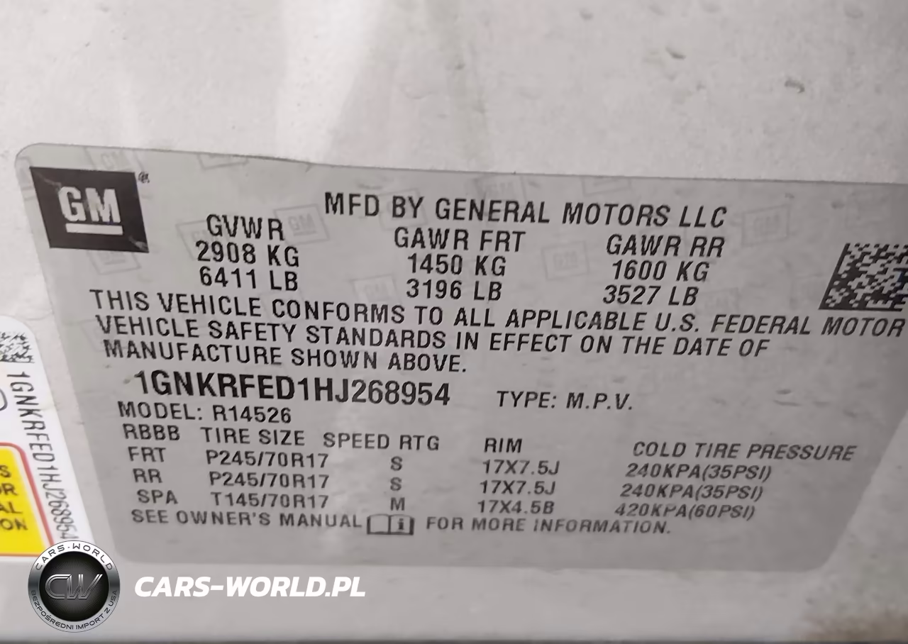 2017 Chevrolet Traverse Ls VIN:1GNKRFED1HJ268954 - 9