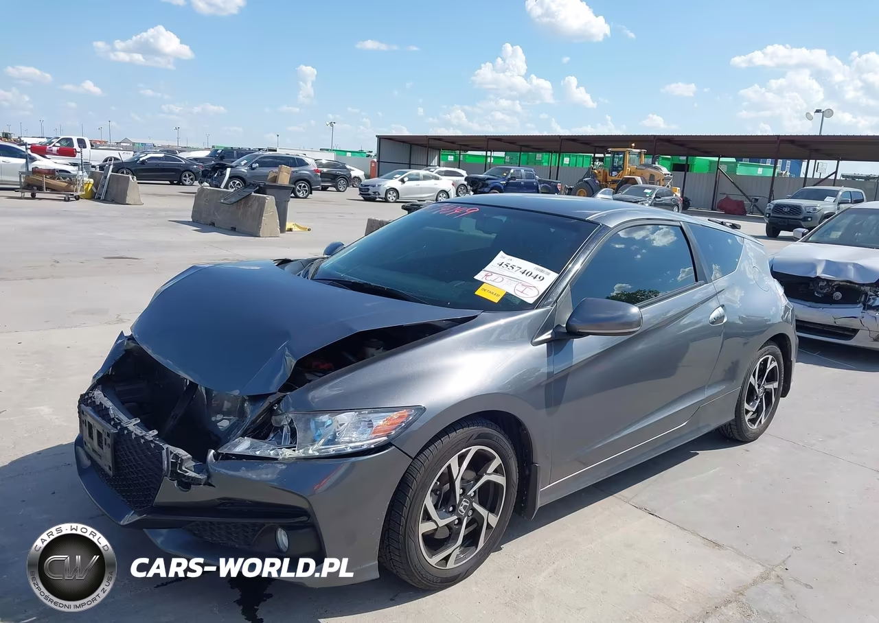 2016 Honda Cr-Z Ex-Ex-L Navi VIN:JHMZF1D65GS001023 - 2