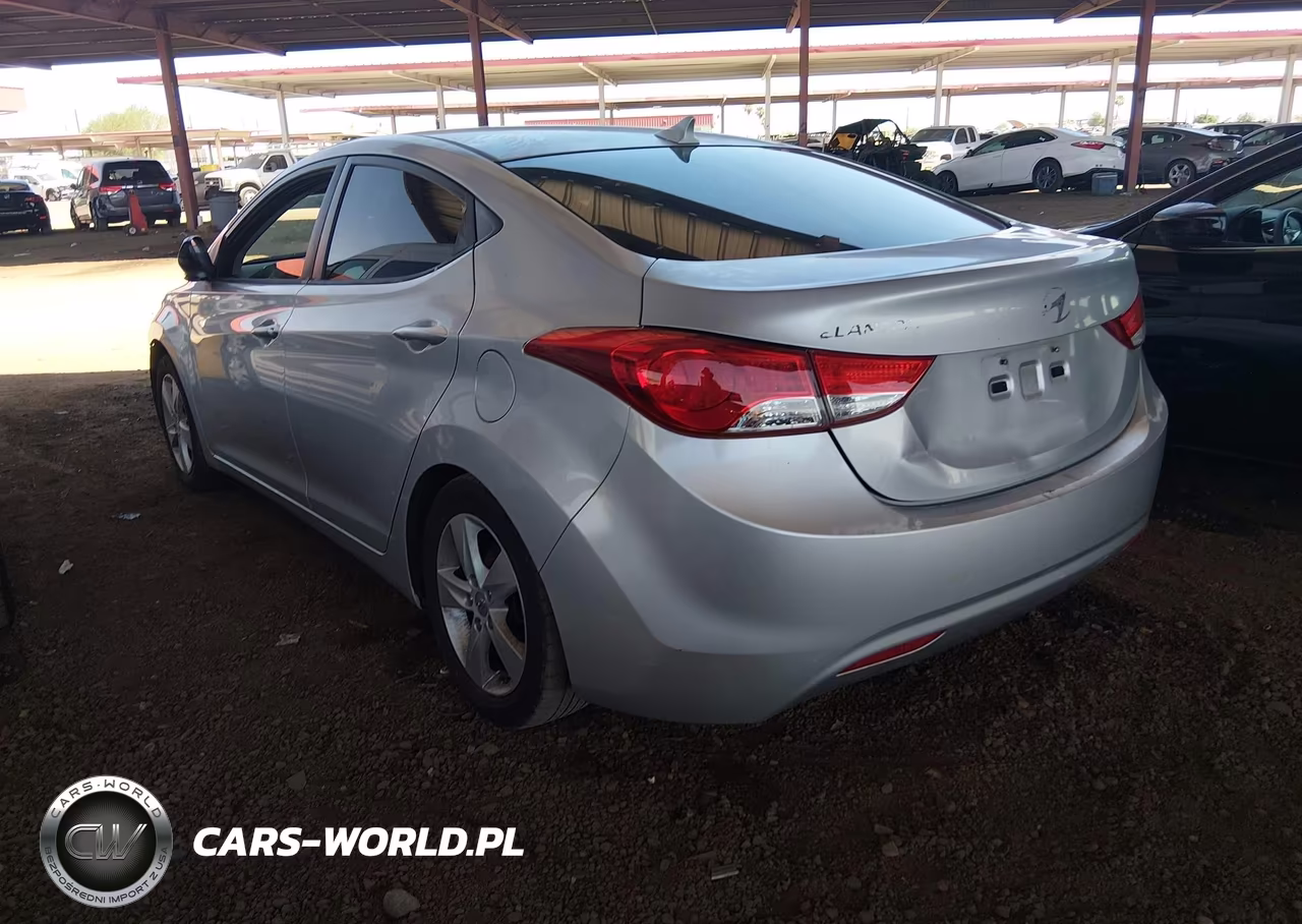 2012 Hyundai Elantra Gls (Ulsan Plant) VIN:KMHDH4AE0CU410236 - 3