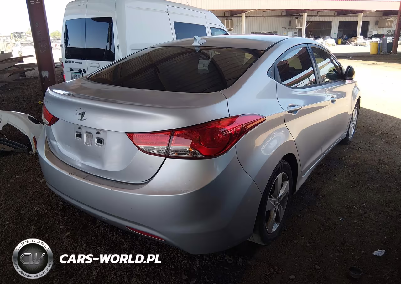 2012 Hyundai Elantra Gls (Ulsan Plant) VIN:KMHDH4AE0CU410236 - 4