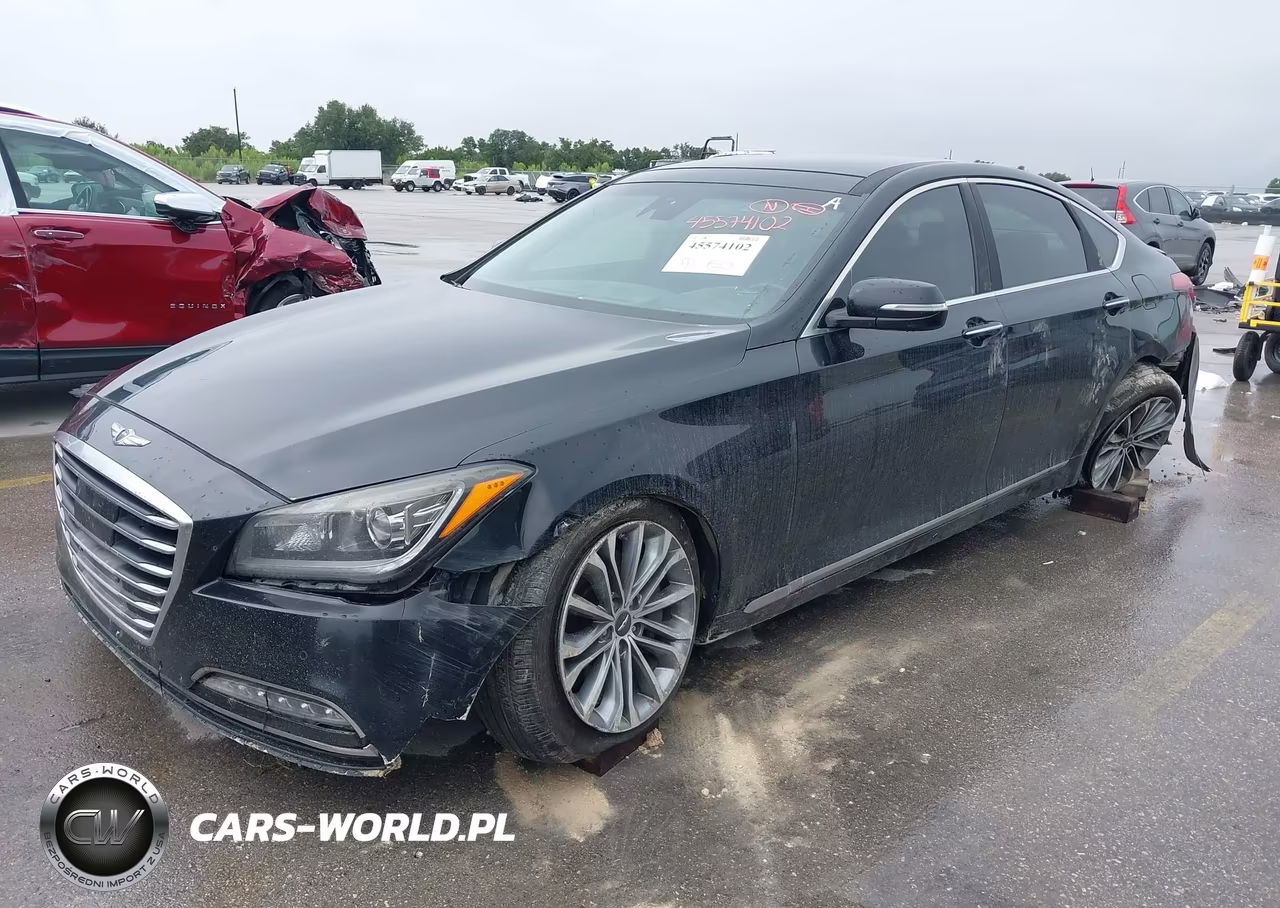 2017 Genesis G80 3.8 VIN:KMHGN4JE7HU192924 - 2
