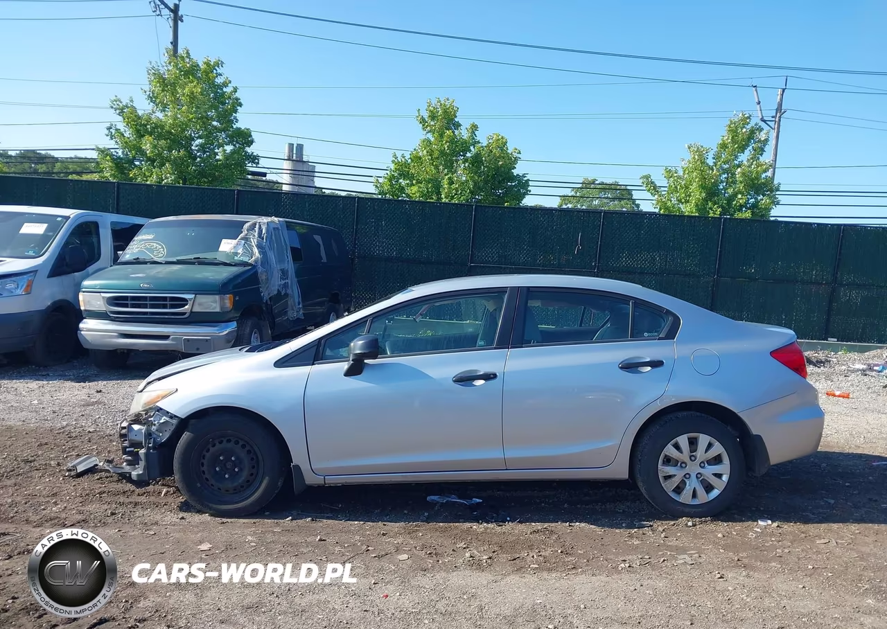 2012 Honda Civic Dx VIN:2HGFB2F22CH513681 - 14