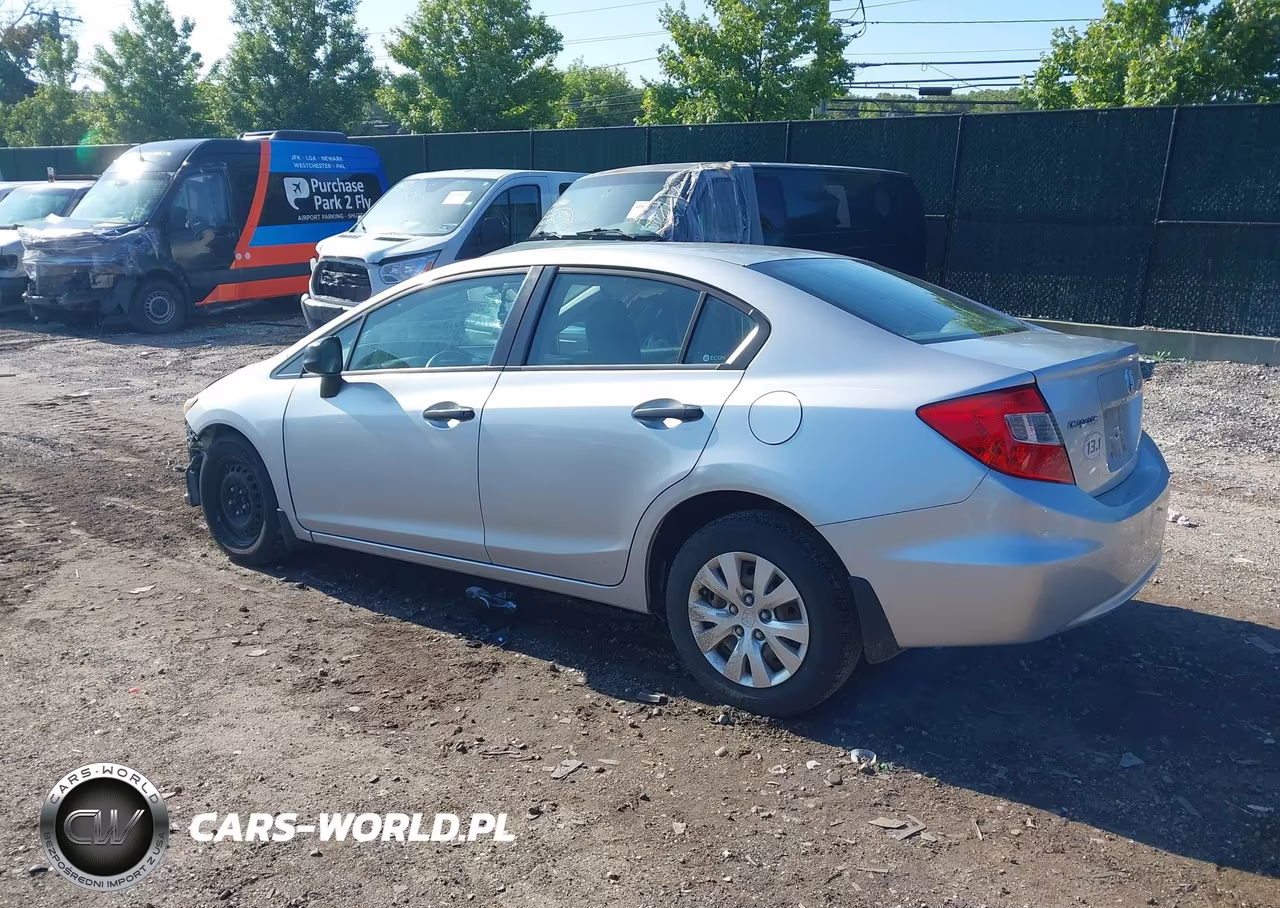 2012 Honda Civic Dx VIN:2HGFB2F22CH513681 - 3