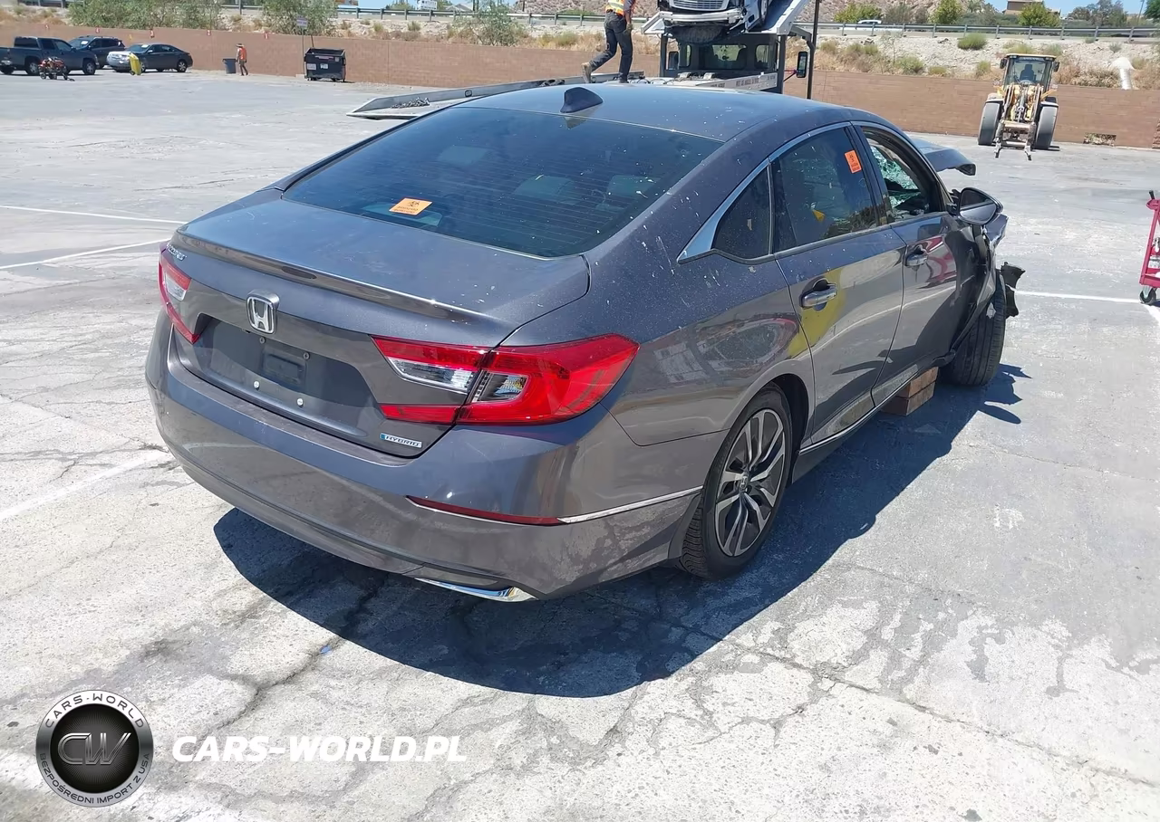 2020 Honda Accord Hybrid Ex-L VIN:1HGCV3F55LA017301 - 4