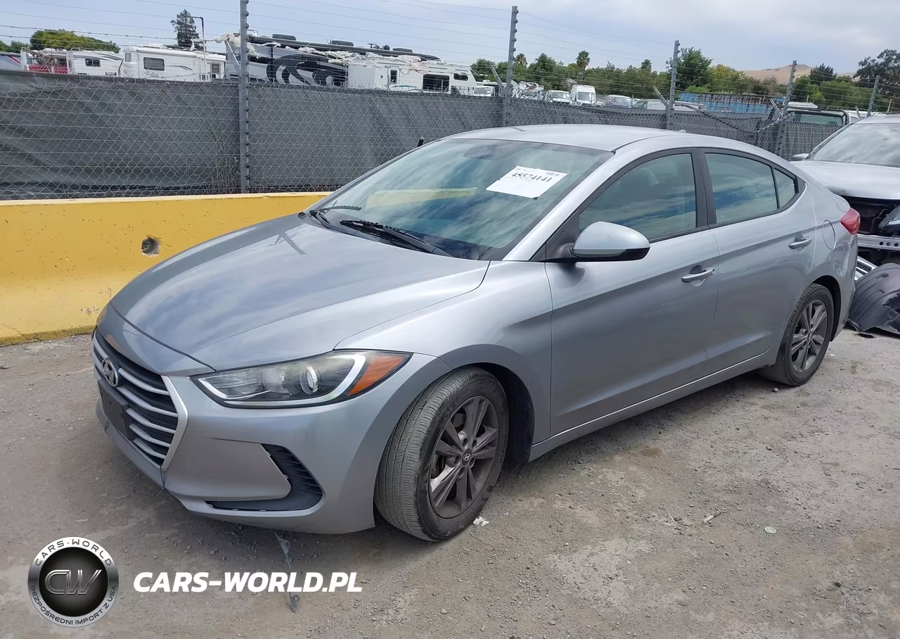 2017 Hyundai Elantra Se VIN:5NPD84LF1HH186762 - 2