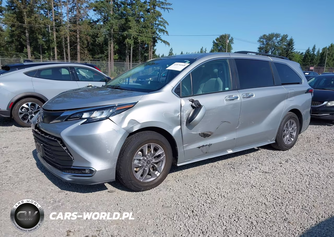 2022 Toyota Sienna Xle VIN:5TDJRKEC9NS135975 - 2