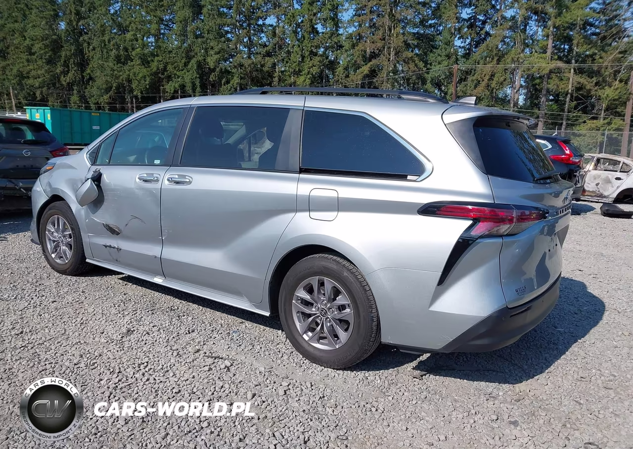 2022 Toyota Sienna Xle VIN:5TDJRKEC9NS135975 - 3