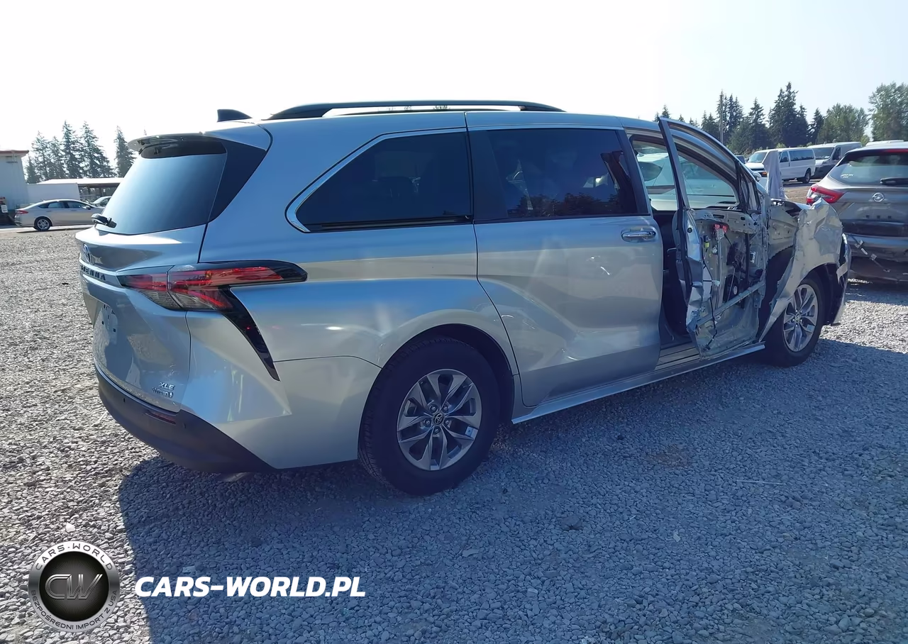 2022 Toyota Sienna Xle VIN:5TDJRKEC9NS135975 - 4