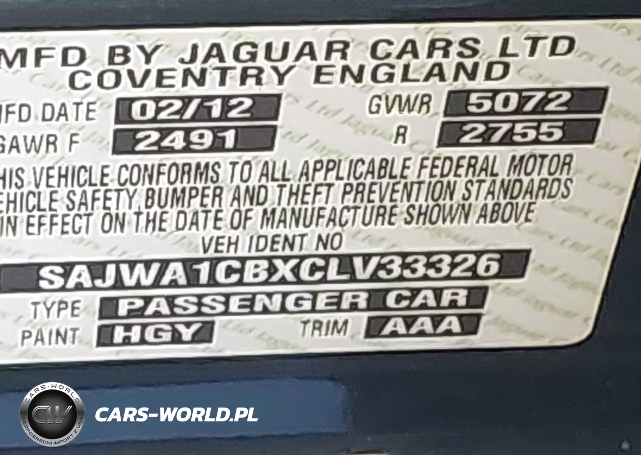 2012 Jaguar Xj VIN:SAJWA1CBXCLV33326 - 9
