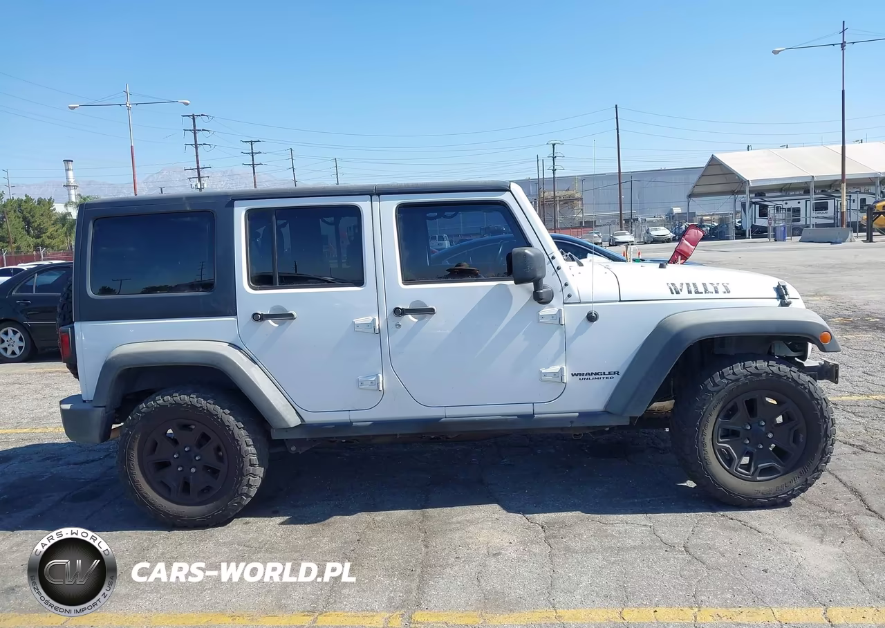 2016 Jeep Wrangler Unlimited Willys Wheeler VIN:1C4BJWDG5GL240119 - 14
