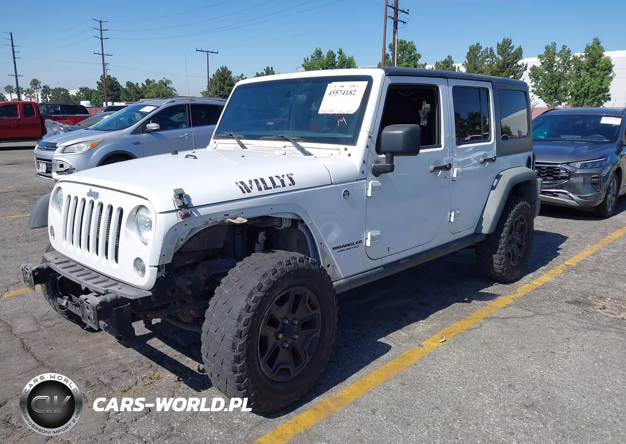 2016 Jeep Wrangler Unlimited Willys Wheeler VIN:1C4BJWDG5GL240119 - 2