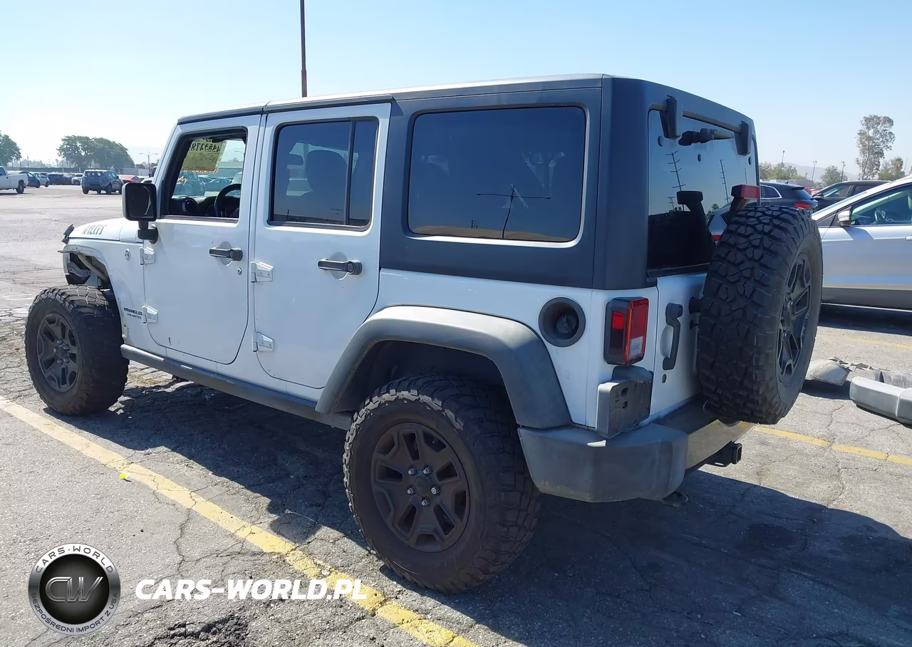 2016 Jeep Wrangler Unlimited Willys Wheeler VIN:1C4BJWDG5GL240119 - 3