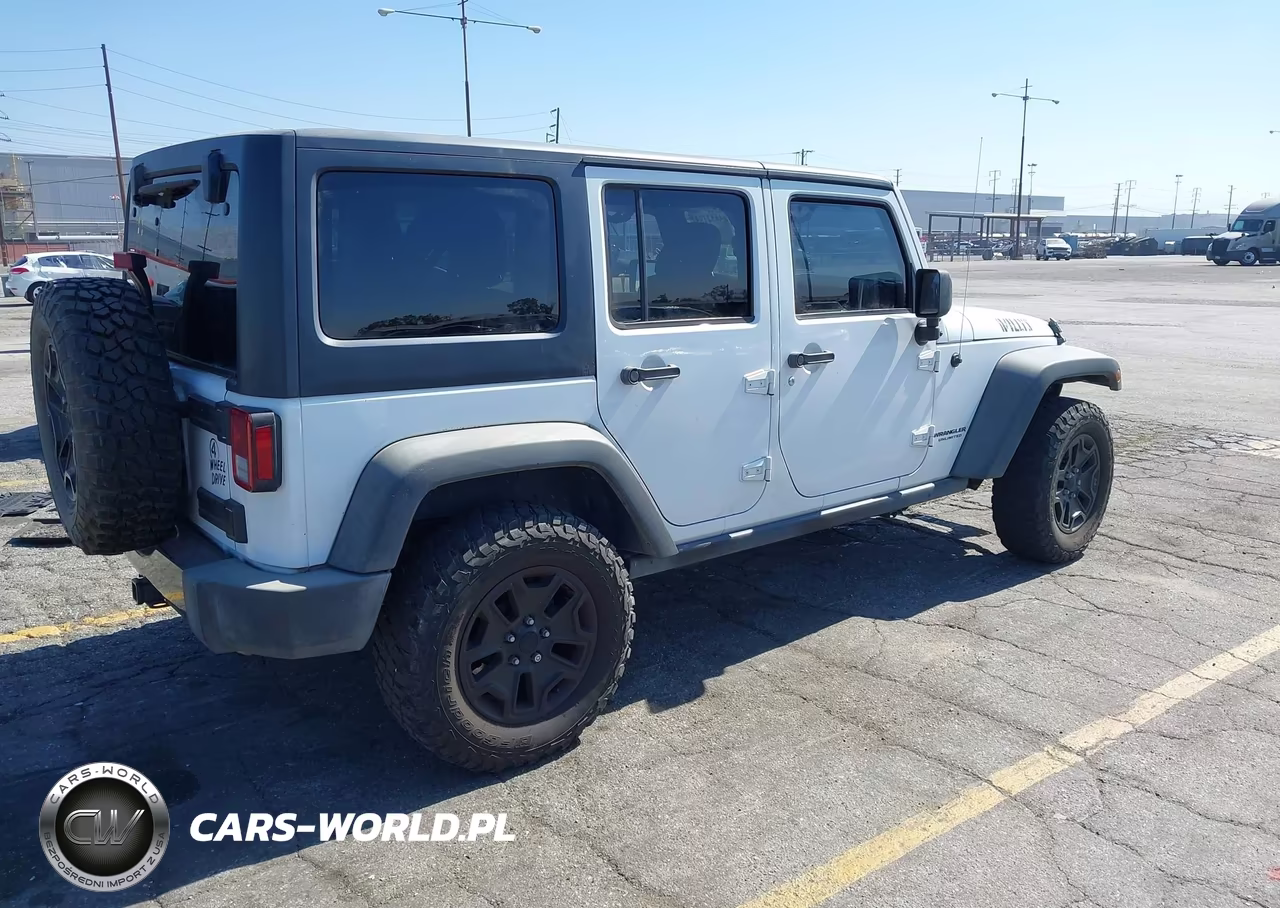 2016 Jeep Wrangler Unlimited Willys Wheeler VIN:1C4BJWDG5GL240119 - 4