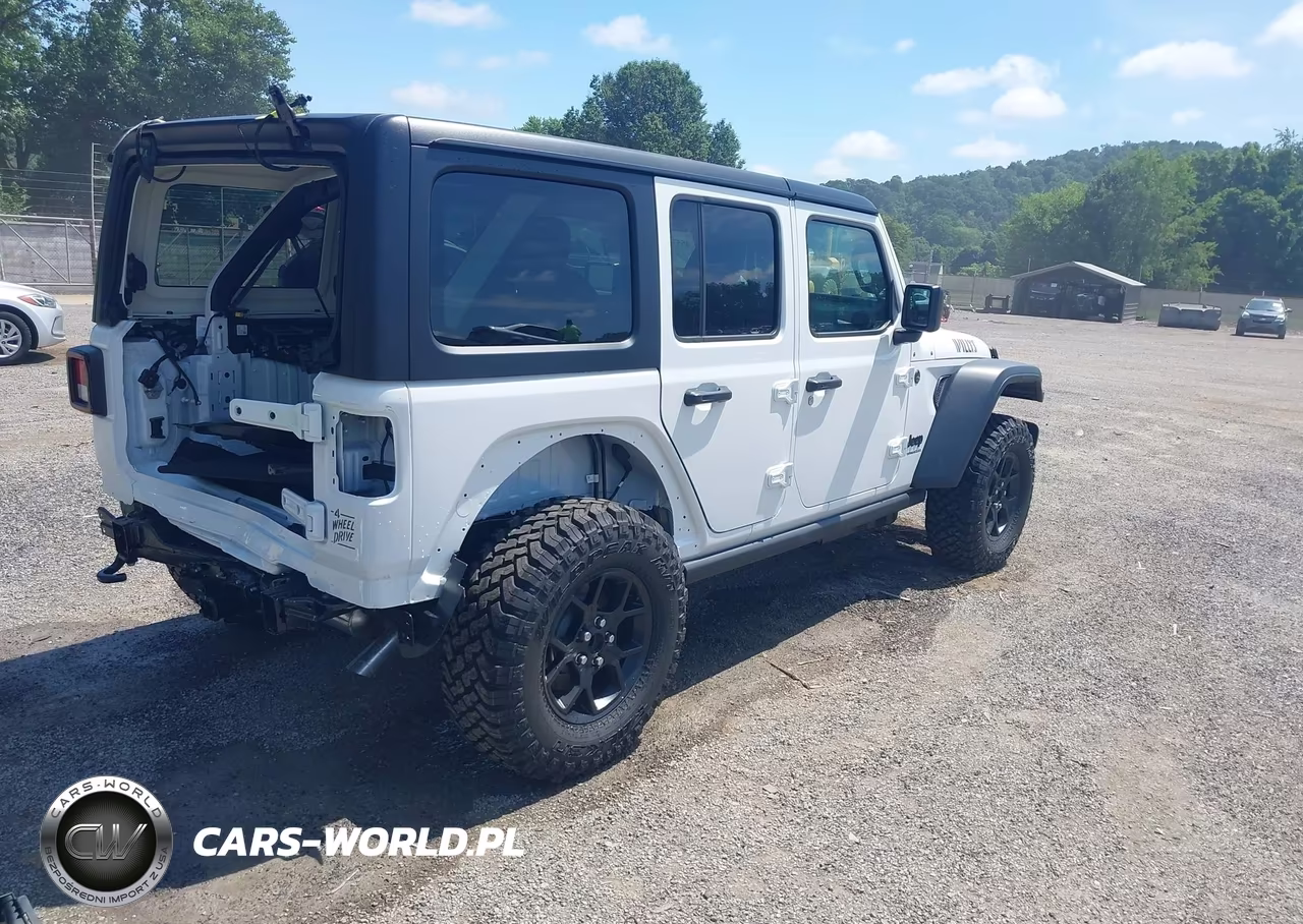 2026 Jeep Wrangler Willys 4X4 VIN:1C4PJXDN2TW260931 - 4
