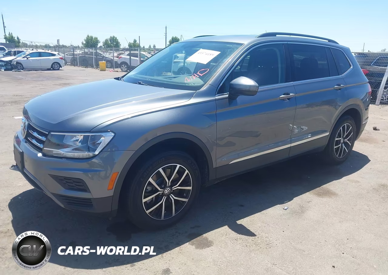 2021 Volkswagen Tiguan 2.0T Se-2.0T Se R-Line Black-2.0T Sel VIN:3VV3B7AX9MM058446 - 2