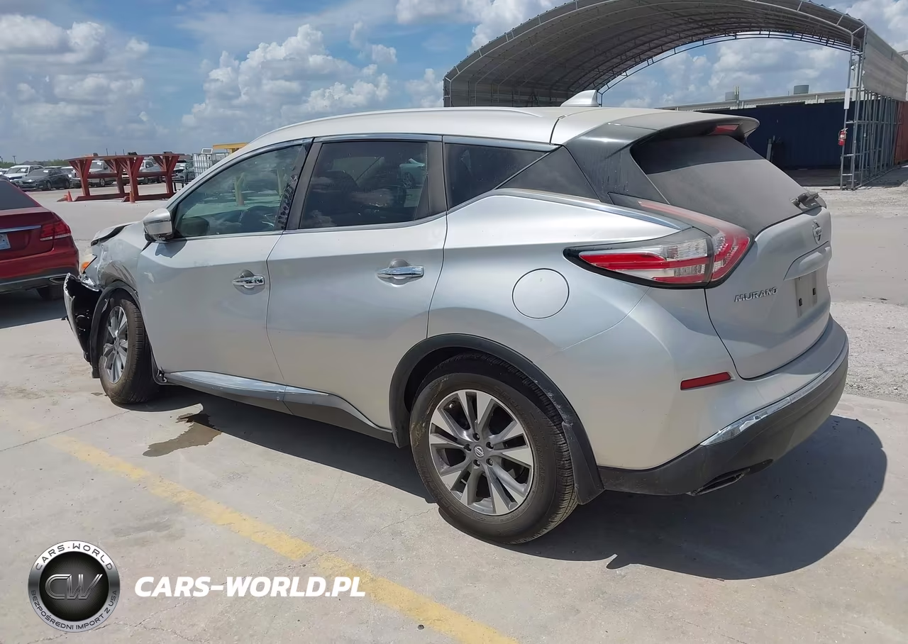 2017 Nissan Murano Sl VIN:5N1AZ2MG4HN152127 - 3