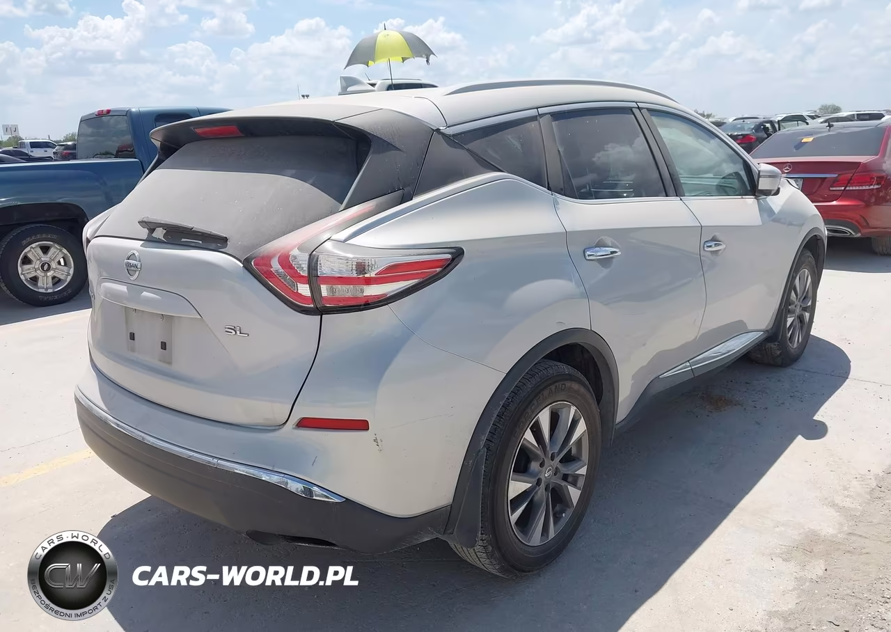 2017 Nissan Murano Sl VIN:5N1AZ2MG4HN152127 - 4
