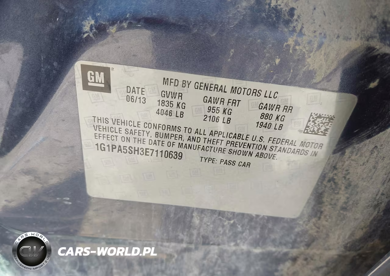 2014 Chevrolet Cruze Ls Auto VIN:1G1PA5SH3E7110639 - 9