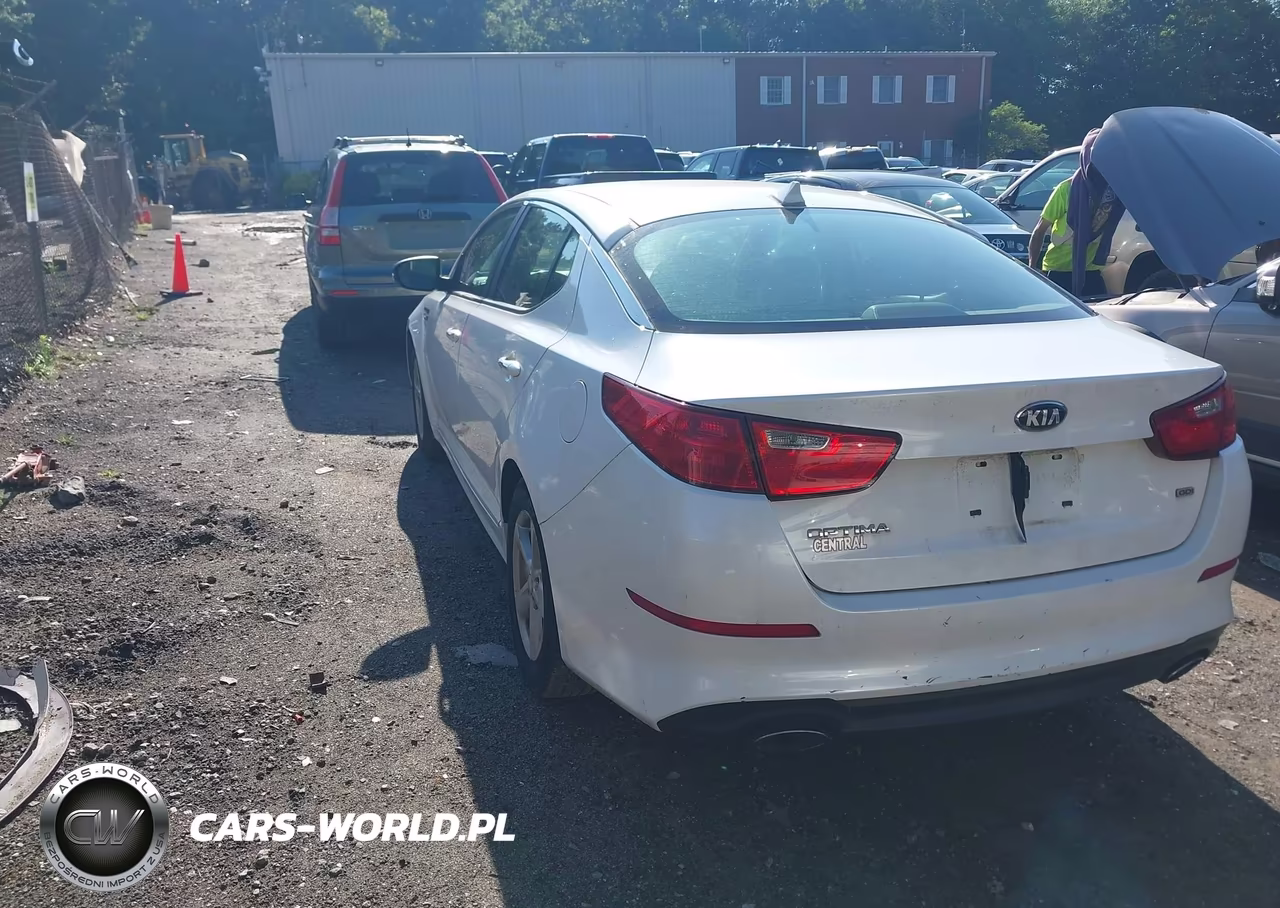 2014 Kia Optima Lx VIN:KNAGM4A71E5507891 - 3
