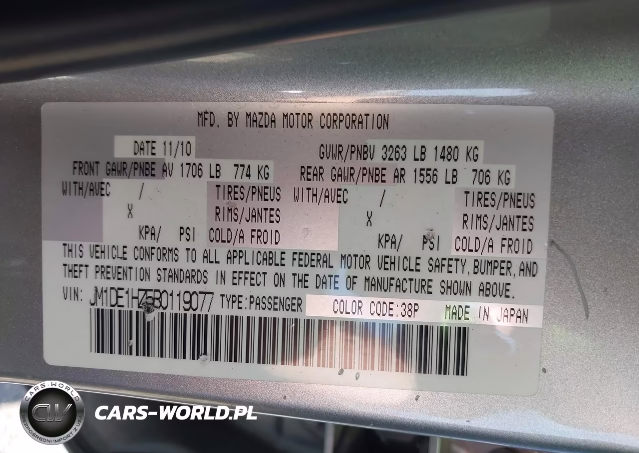 2011 Mazda Mazda2 Touring VIN:JM1DE1HZ5B0119077 - 9