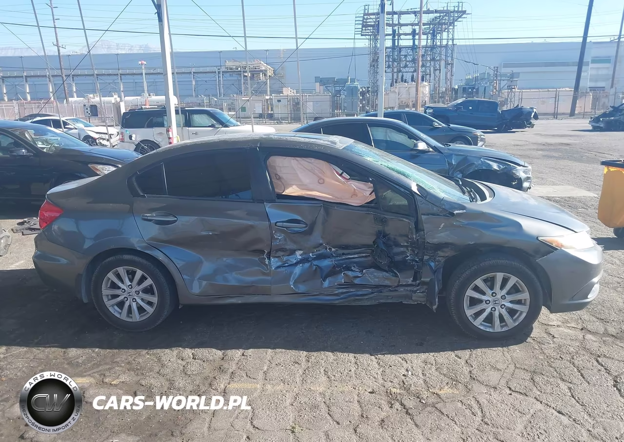 2012 Honda Civic Ex-L VIN:19XFB2F91CE055915 - 13