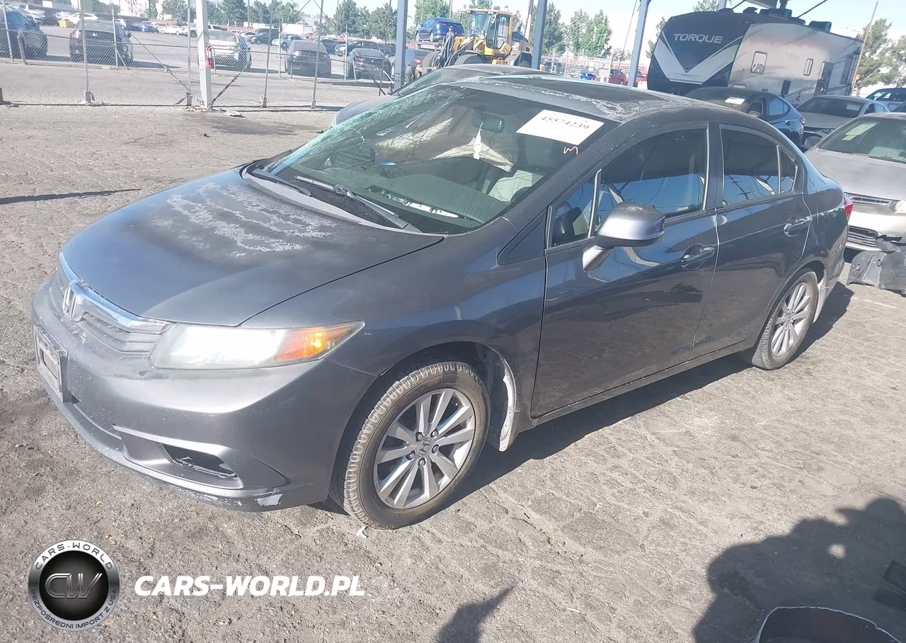 2012 Honda Civic Ex-L VIN:19XFB2F91CE055915 - 2