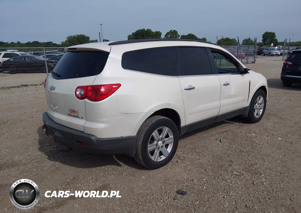 2012 Chevrolet Traverse Lt W-2Lt VIN:1GNKRJED0CJ344367 - 4