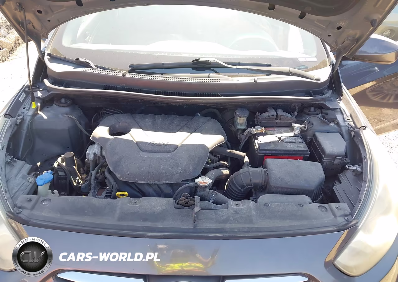 2013 Hyundai Accent Gls VIN:KMHCT4AE2DU323594 - 10