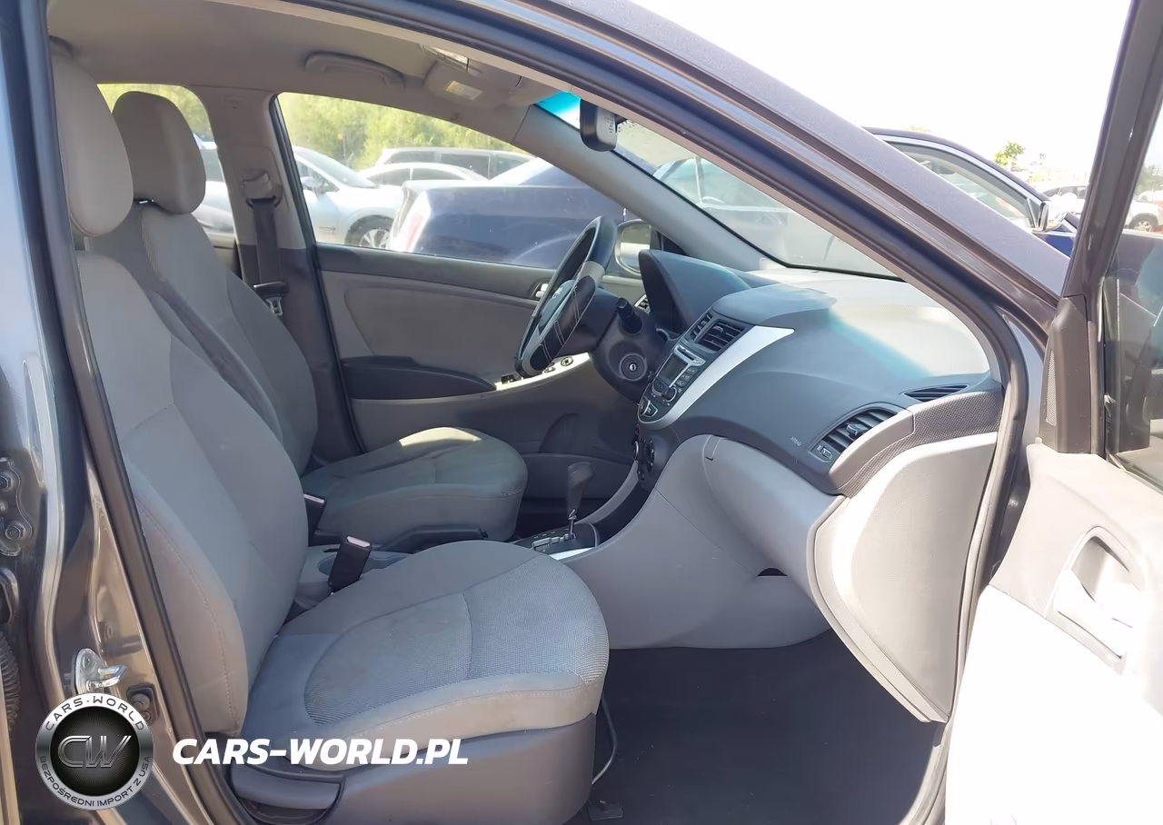 2013 Hyundai Accent Gls VIN:KMHCT4AE2DU323594 - 5
