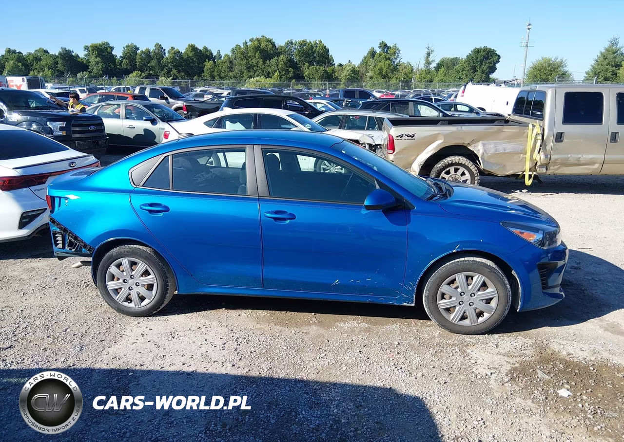 2022 Kia Rio S VIN:3KPA24AD6NE489056 - 13