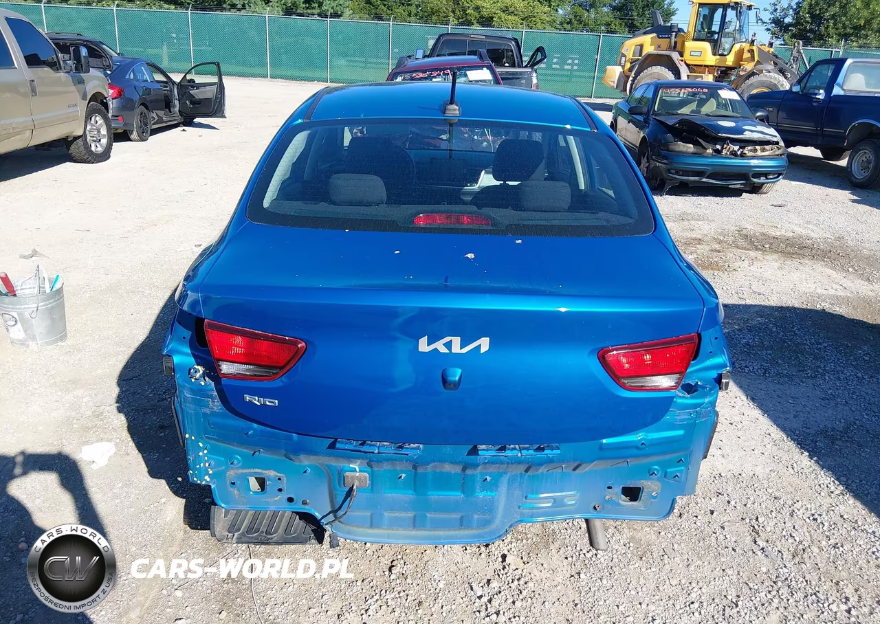 2022 Kia Rio S VIN:3KPA24AD6NE489056 - 16