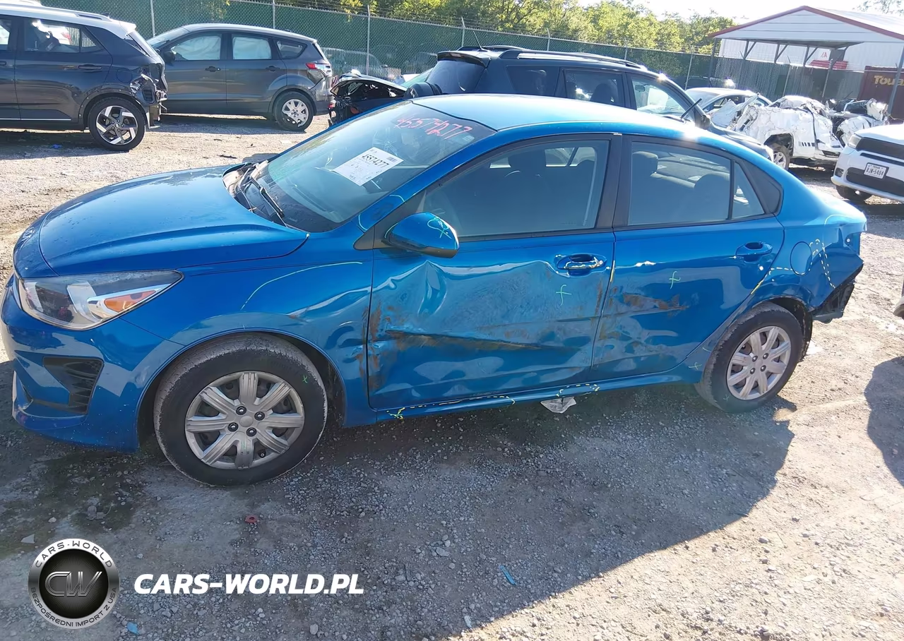 2022 Kia Rio S VIN:3KPA24AD6NE489056 - 17