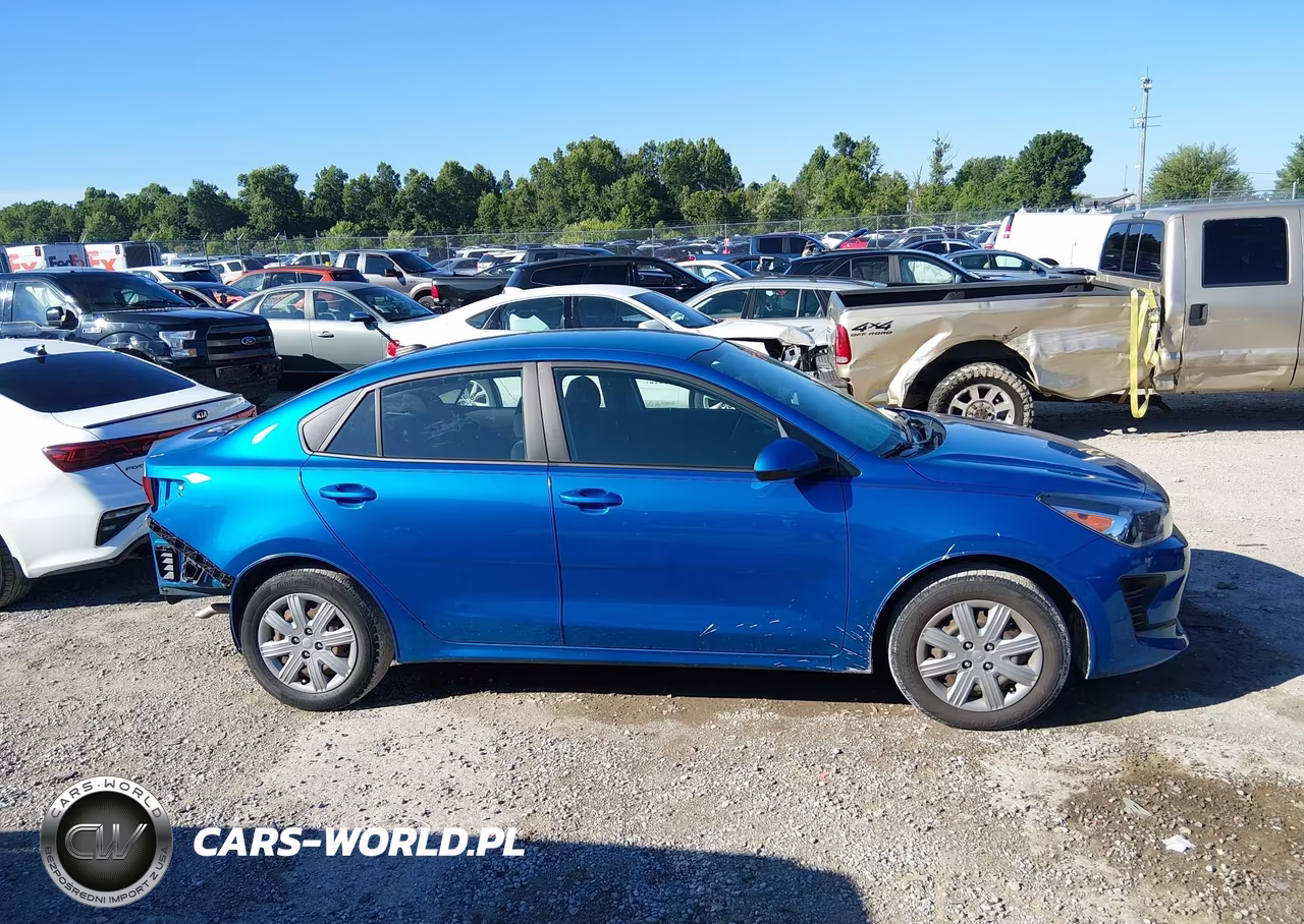 2022 Kia Rio S VIN:3KPA24AD6NE489056 - 19