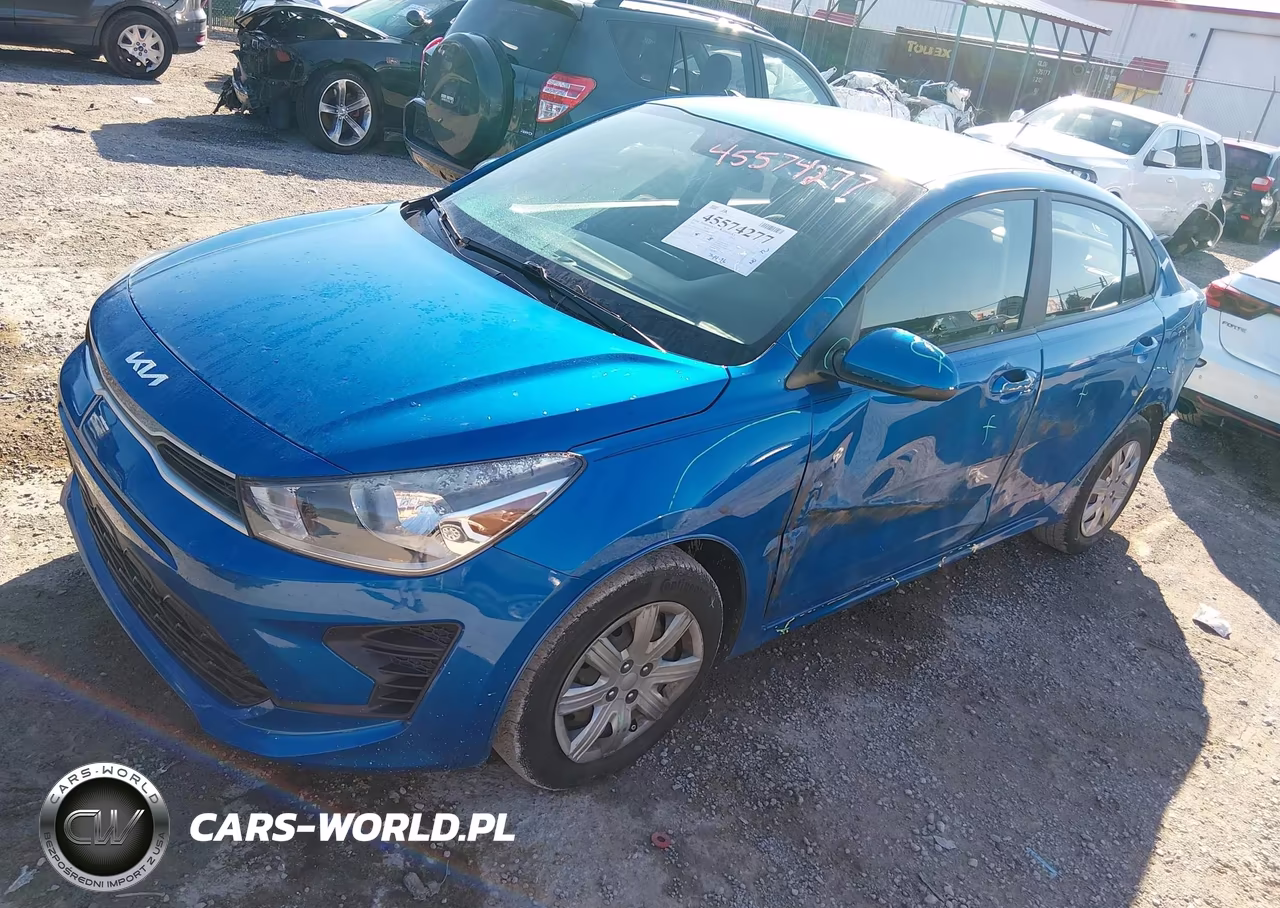 2022 Kia Rio S VIN:3KPA24AD6NE489056 - 2