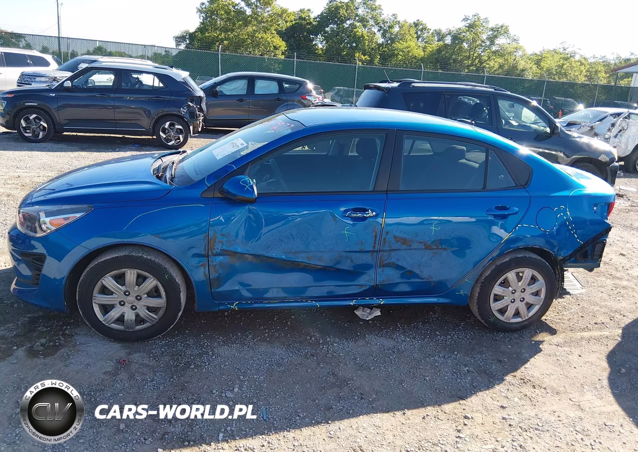 2022 Kia Rio S VIN:3KPA24AD6NE489056 - 6