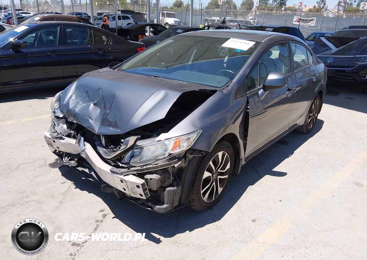 2013 Honda Civic Ex VIN:19XFB2F89DE235491 - 2