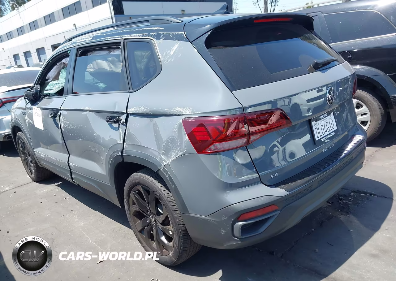 2024 Volkswagen Taos 1.5T Se Black VIN:3VVJX7B2XRM119533 - 3