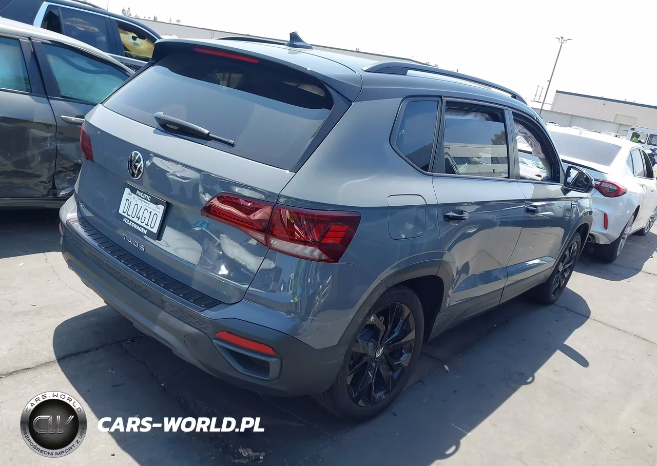 2024 Volkswagen Taos 1.5T Se Black VIN:3VVJX7B2XRM119533 - 4