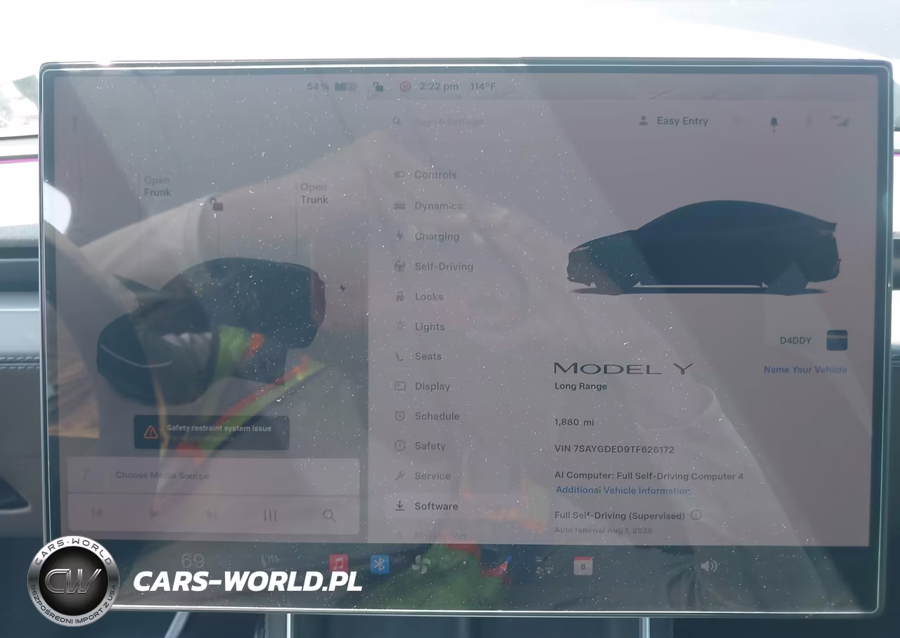 2026 Tesla Model Y Premium Rear-Wheel Drive-Rear-Wheel Drive VIN:7SAYGDED9TF626172 - 7