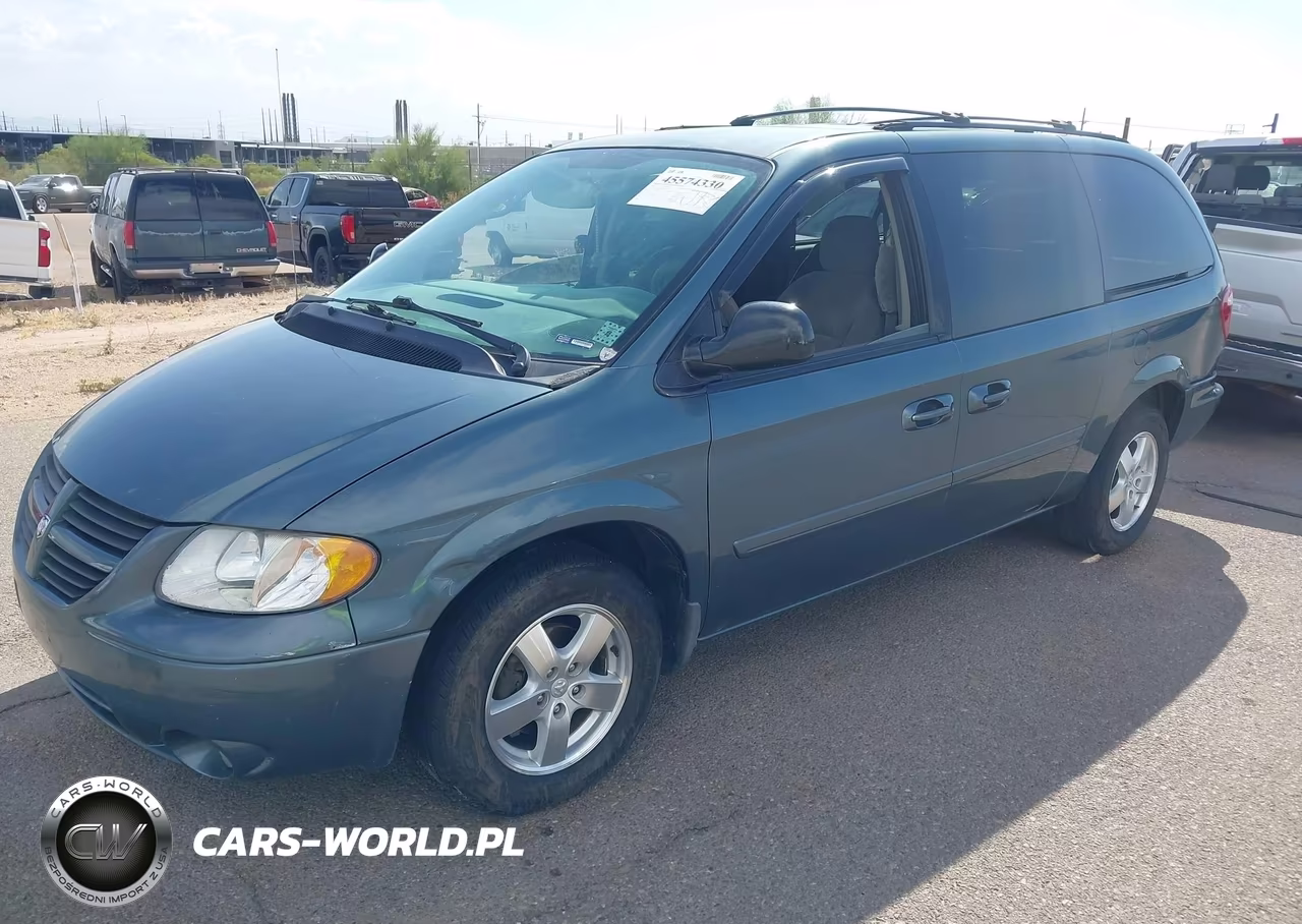 2007 Dodge Grand Caravan Sxt VIN:2D4GP44L77R132925 - 2