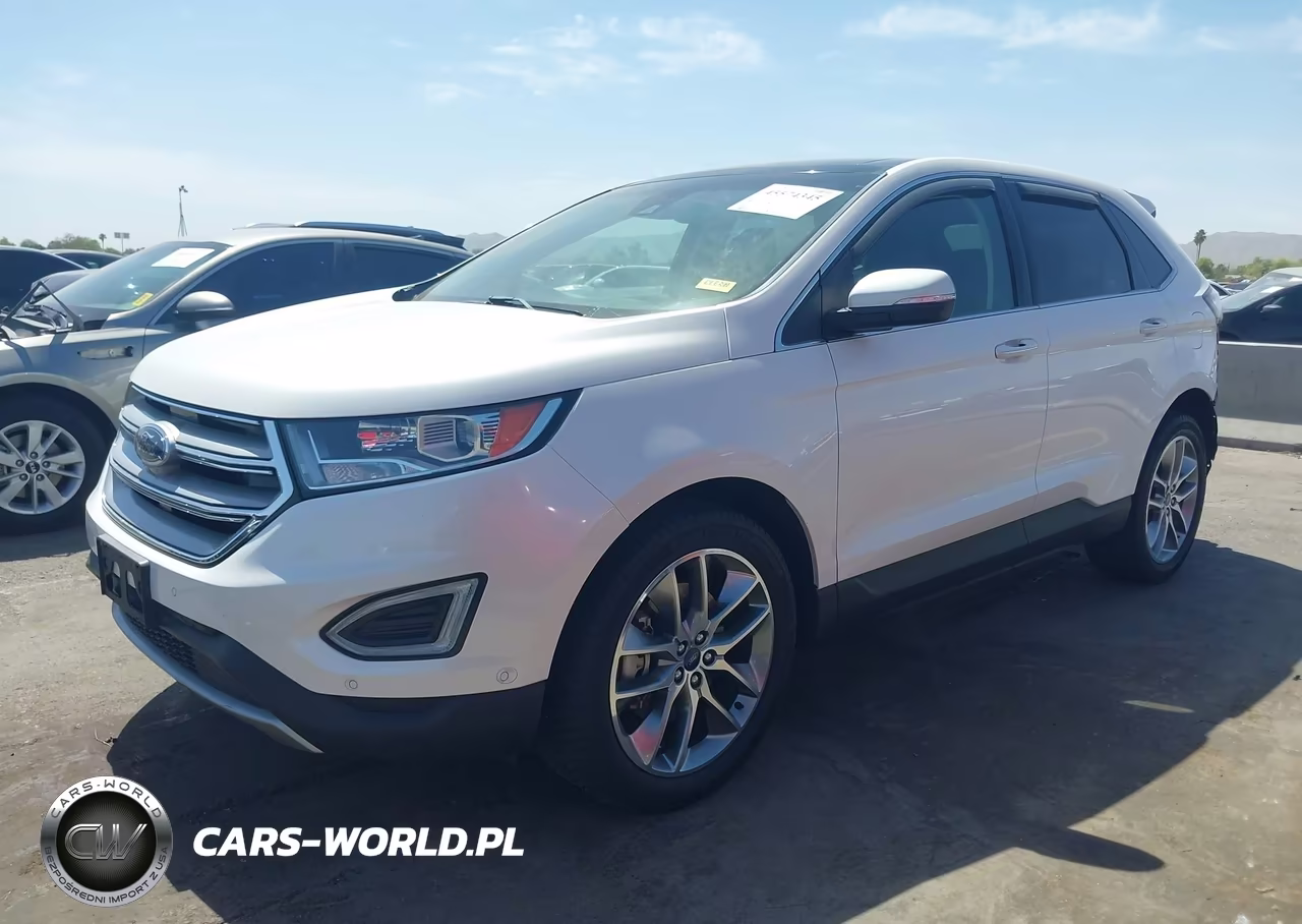 2017 Ford Edge Titanium VIN:2FMPK4K91HBB05180 - 2