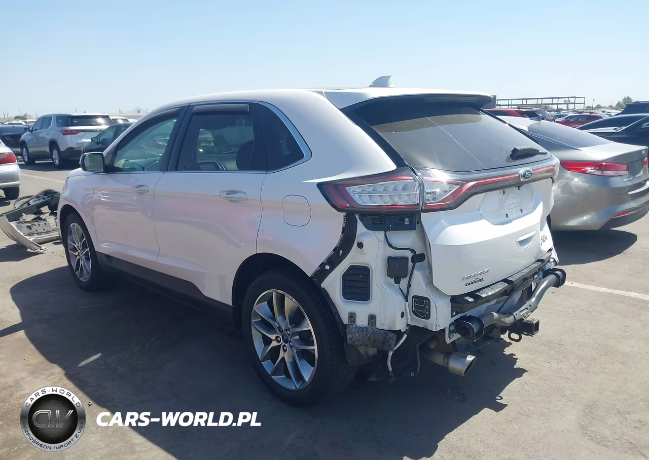 2017 Ford Edge Titanium VIN:2FMPK4K91HBB05180 - 3