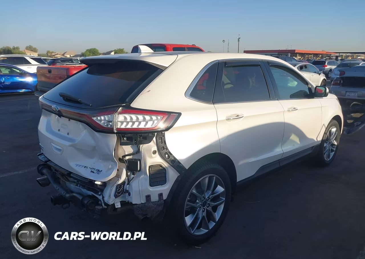 2017 Ford Edge Titanium VIN:2FMPK4K91HBB05180 - 4