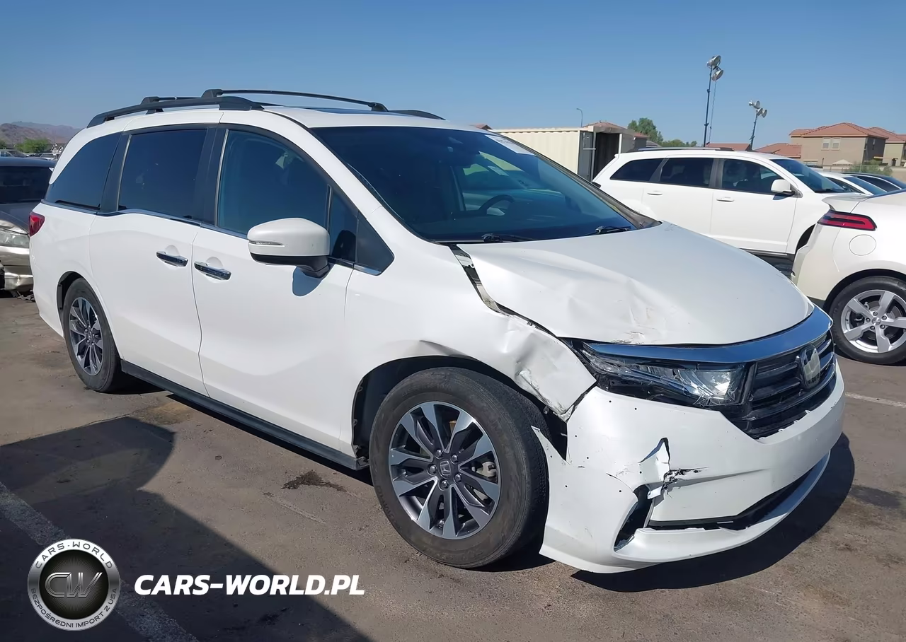 2022 Honda Odyssey Ex-L VIN:5FNRL6H74NB039394 - 1