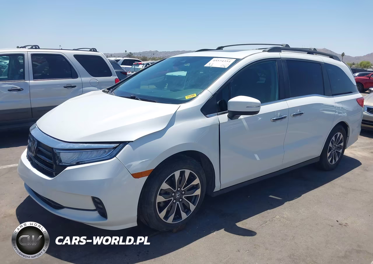 2022 Honda Odyssey Ex-L VIN:5FNRL6H74NB039394 - 2