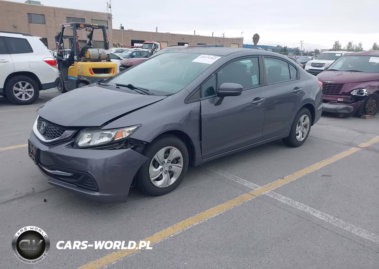 2014 Honda Civic Lx VIN:19XFB2F50EE214150 - 2