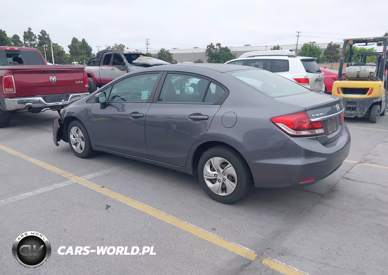 2014 Honda Civic Lx VIN:19XFB2F50EE214150 - 3